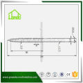 High Capability No Dig Concrete Anchor Screw